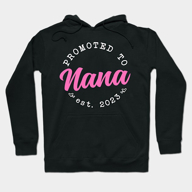 Promoted to Nana Mothers Day 2023 Hoodie by RichyTor